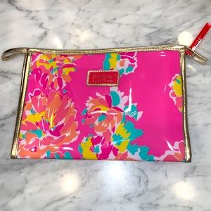 Lilly Pulitzer for Estee Lauder make up bag never used